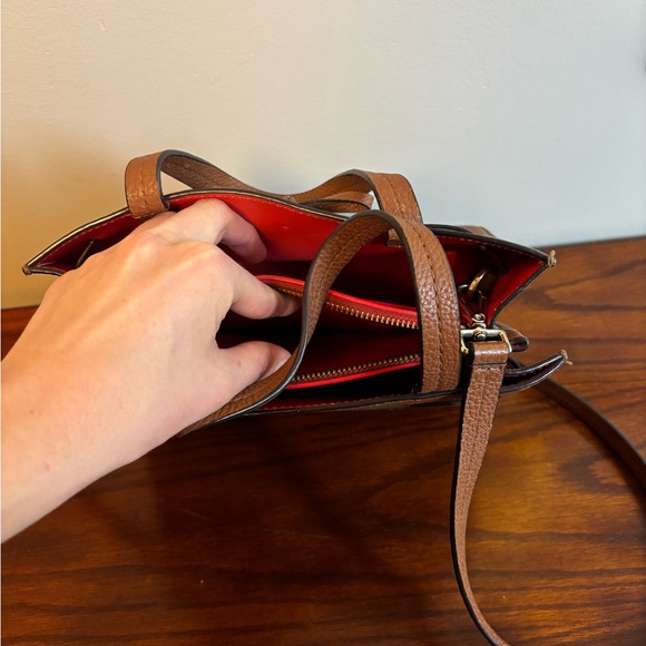 Kate Spade Hayes Street small Isobel Brown Satchel Bag